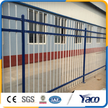 2016 hot sale cheap wrought iron fence , steel palisade fence
